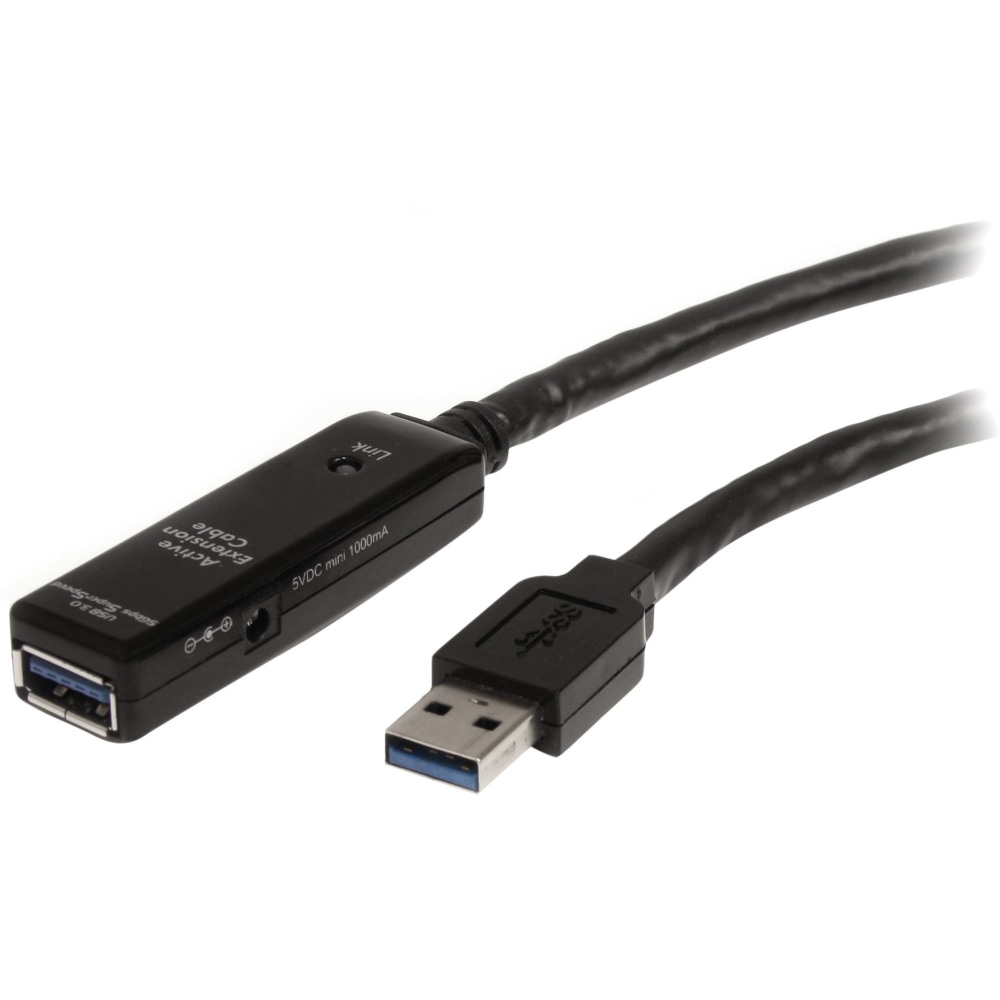 StarTech.com 5m USB 3.0 (5Gbps) Active Extension Cable