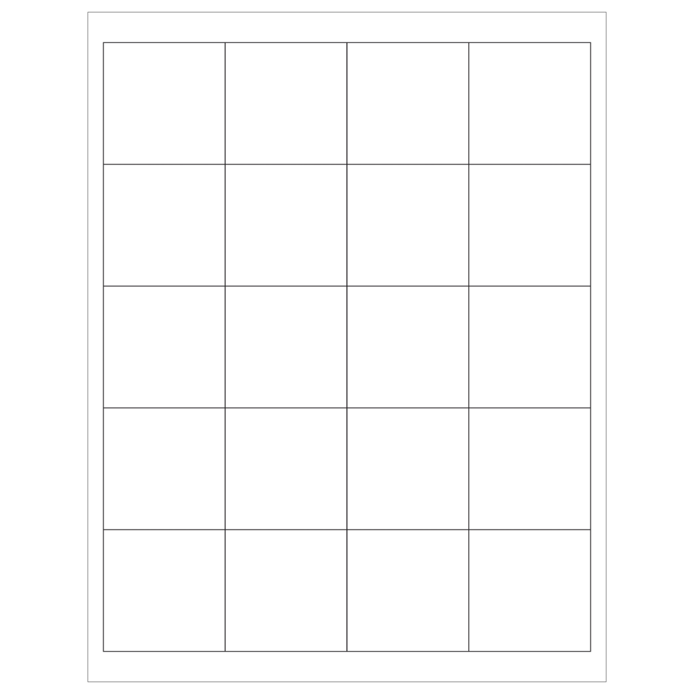 Tape Logic® Inkjet/Laser Labels, LL111, Rectangle, 2" x