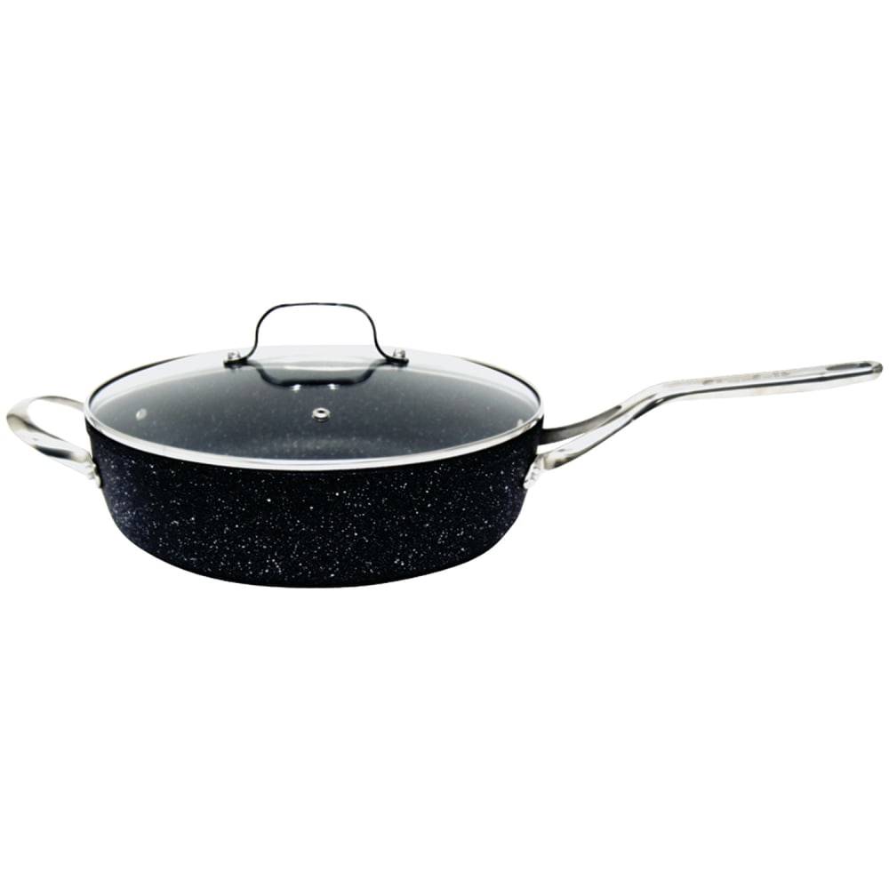 THE ROCK™ By Starfrit® Aluminum Nonstick Deep Sauté