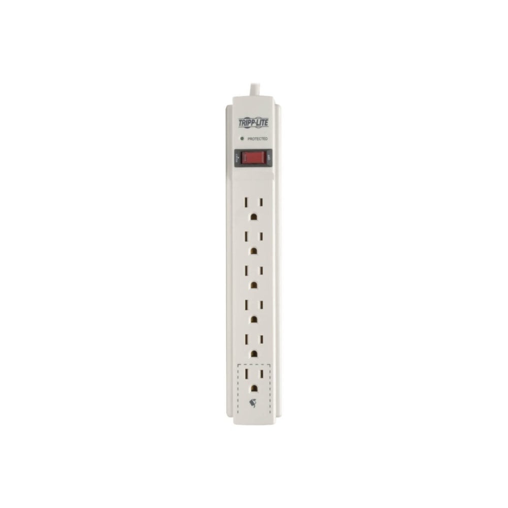 Tripp Lite Surge Protector Power Strip 120V 6