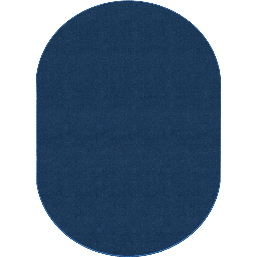 Flagship Carpets Americolors Area Rug, Oval, 7&#x27; 6"