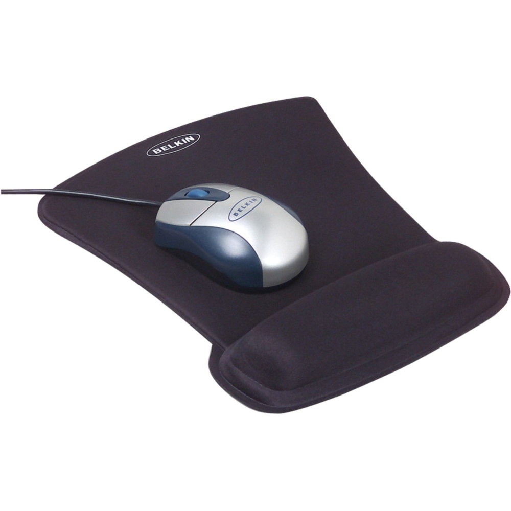 Keyboard And Mouse Wrist Rest Set Gaming Memory Foam Ergonomic Hand Palm Rest Support For Computer, PC, Laptop, Mac Typing And Wrist Pain Relief And Repair (Black