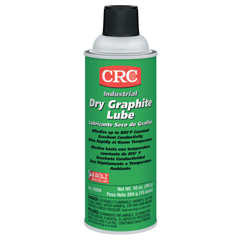 CRC Dry Graphite Lube, 10 Oz Aerosol Can,