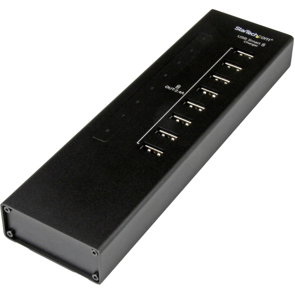 StarTech.com 8-Port Charging Station for USB Devices -