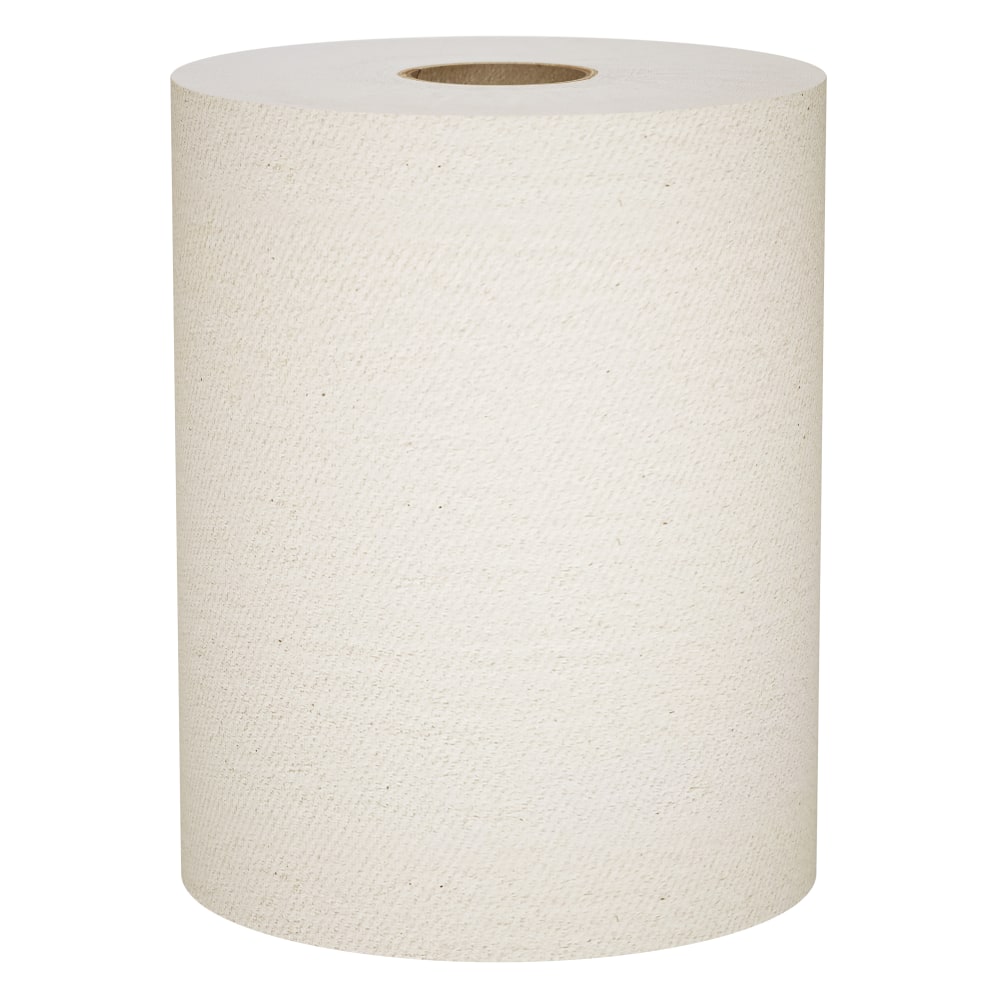 Scott® Hard Roll 1-Ply Paper Towels, 100% Recycled,