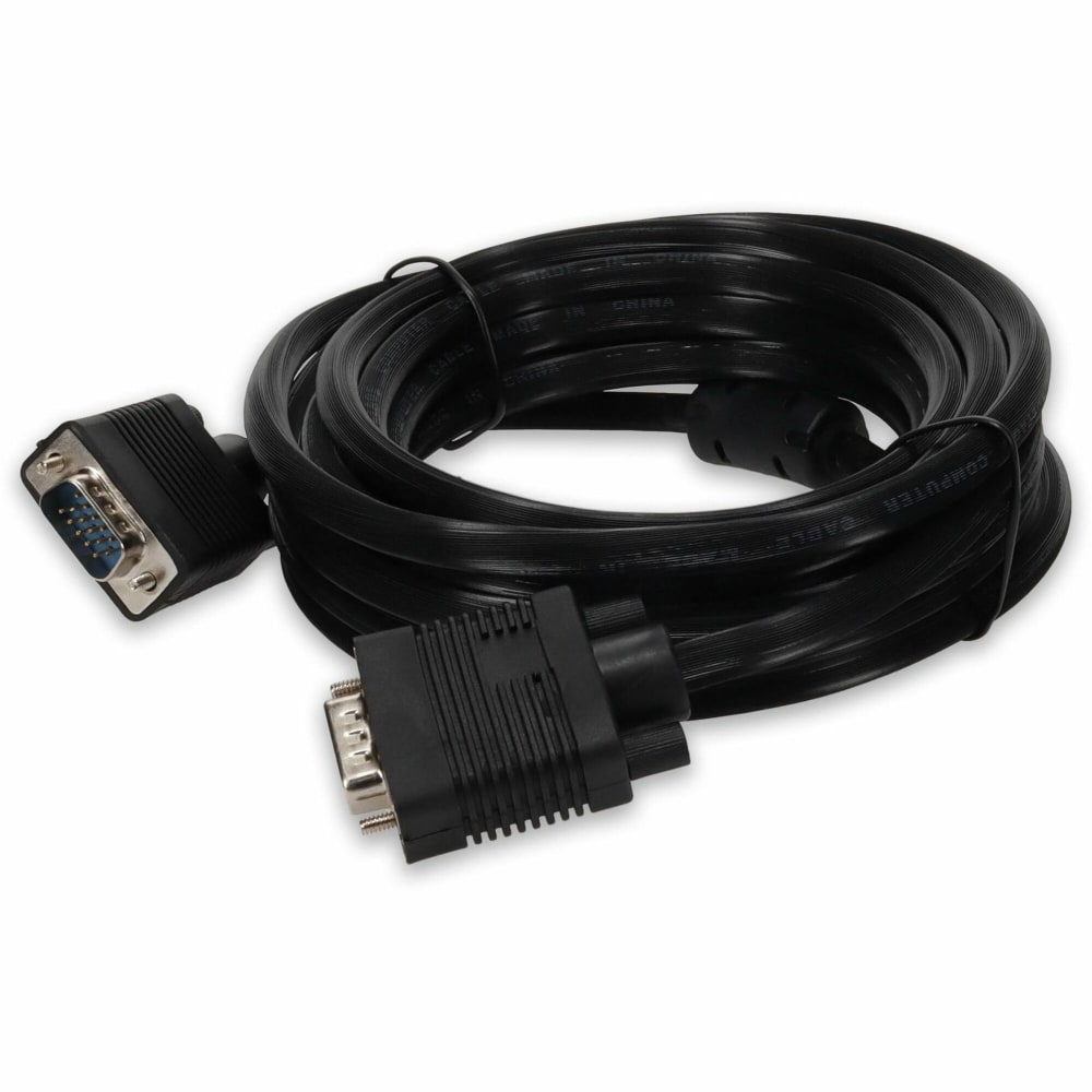 AddOn 25ft VGA Male to VGA Male Black