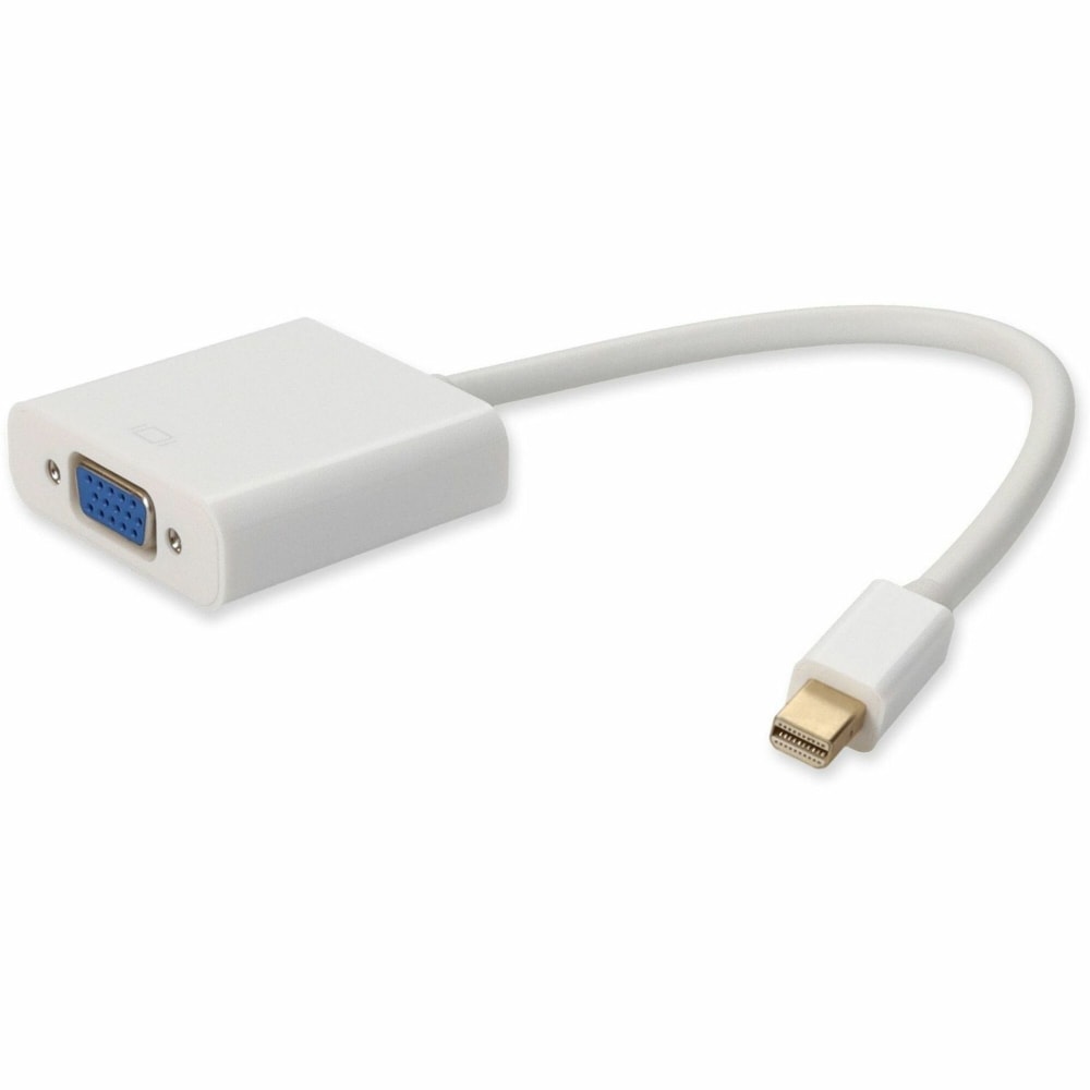 Addon White Mini Displayport To Vga, Mdisplayport2Vgaw