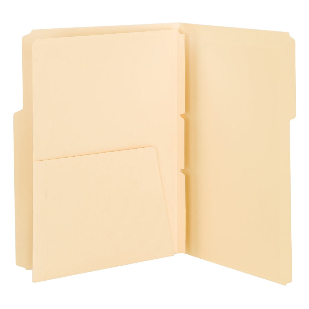 Smead® Self-Stick Folder Dividers With Pockets, Letter Size,