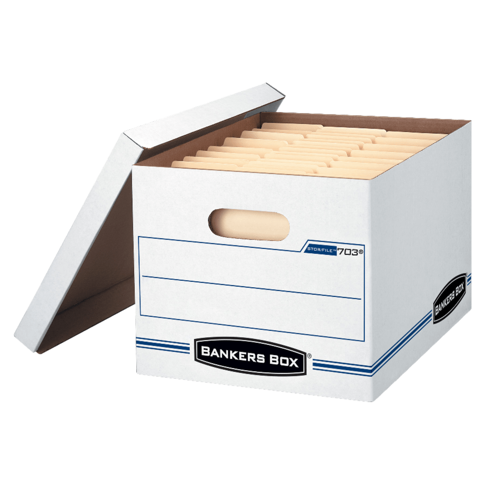 Bankers Box® Stor/File™ Boxes With Lift-Off Lids, Letter/Legal