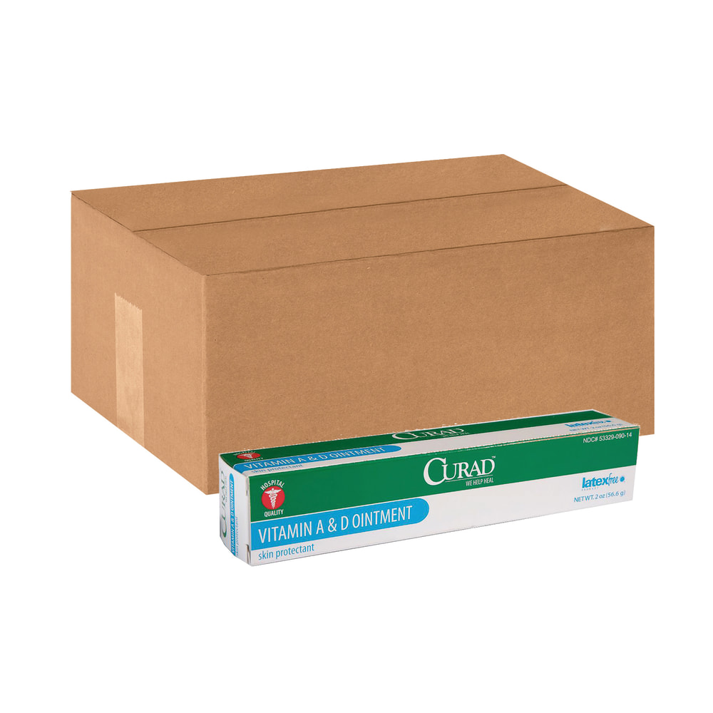 CURAD® A&D Ointment, 2 Oz Tubes, Box Of