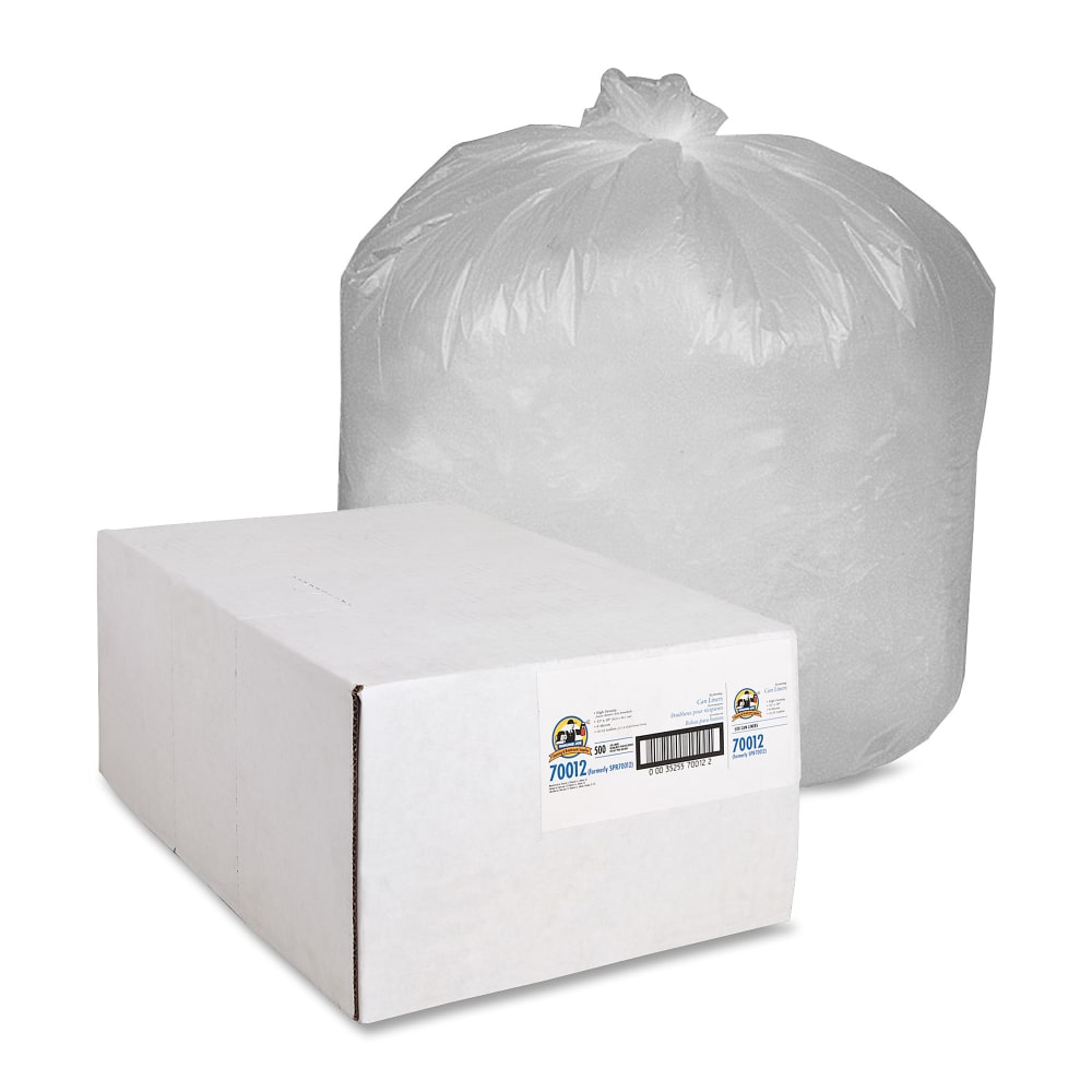 Genuine Joe Economy High Density Can Liners, 31-33