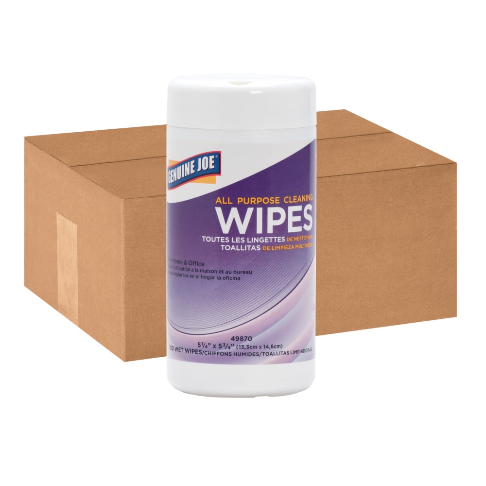 Genuine Joe All Purpose Cleaning Wipes - Wipe