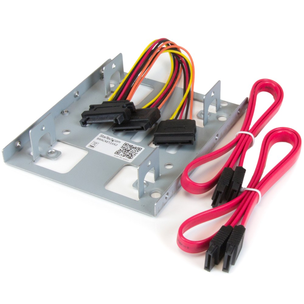 StarTech.com Dual 2.5" to 3.5" HDD Bracket for