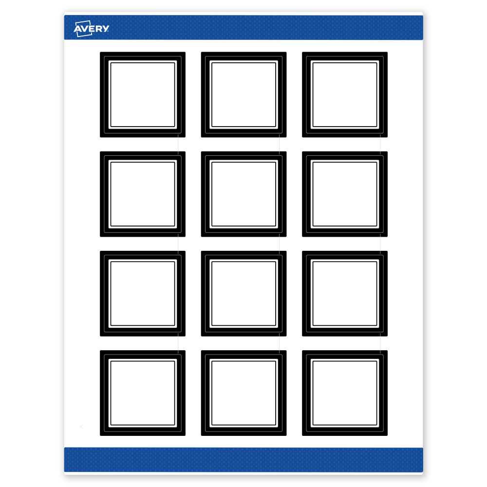 Avery® Print-To-The-Edge Labels & Sure Feed®,