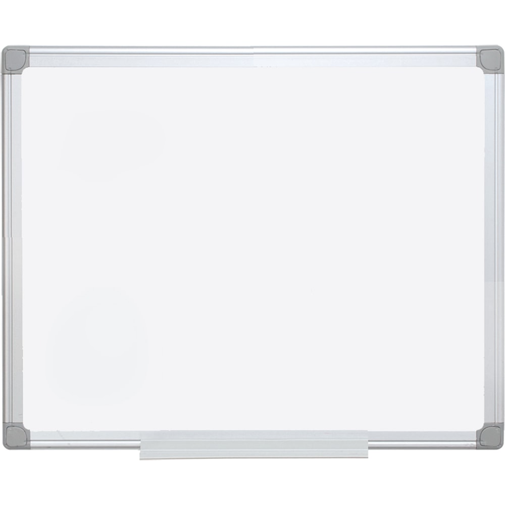 MasterVision® Earth Silver Easy Clean™ Non-Magnetic Melamine