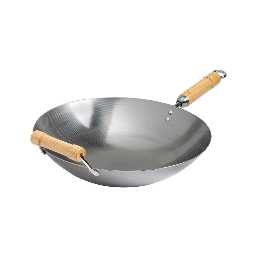 Joyce Chen Classic Series Carbon Steel Round Bottom