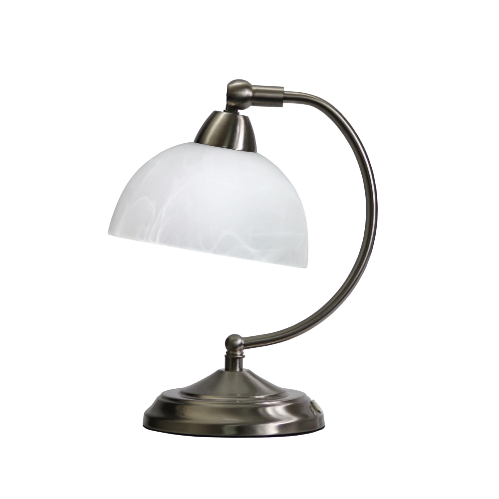 Elegant Designs Mini Modern Bankers Desk Lamp, 11"H,