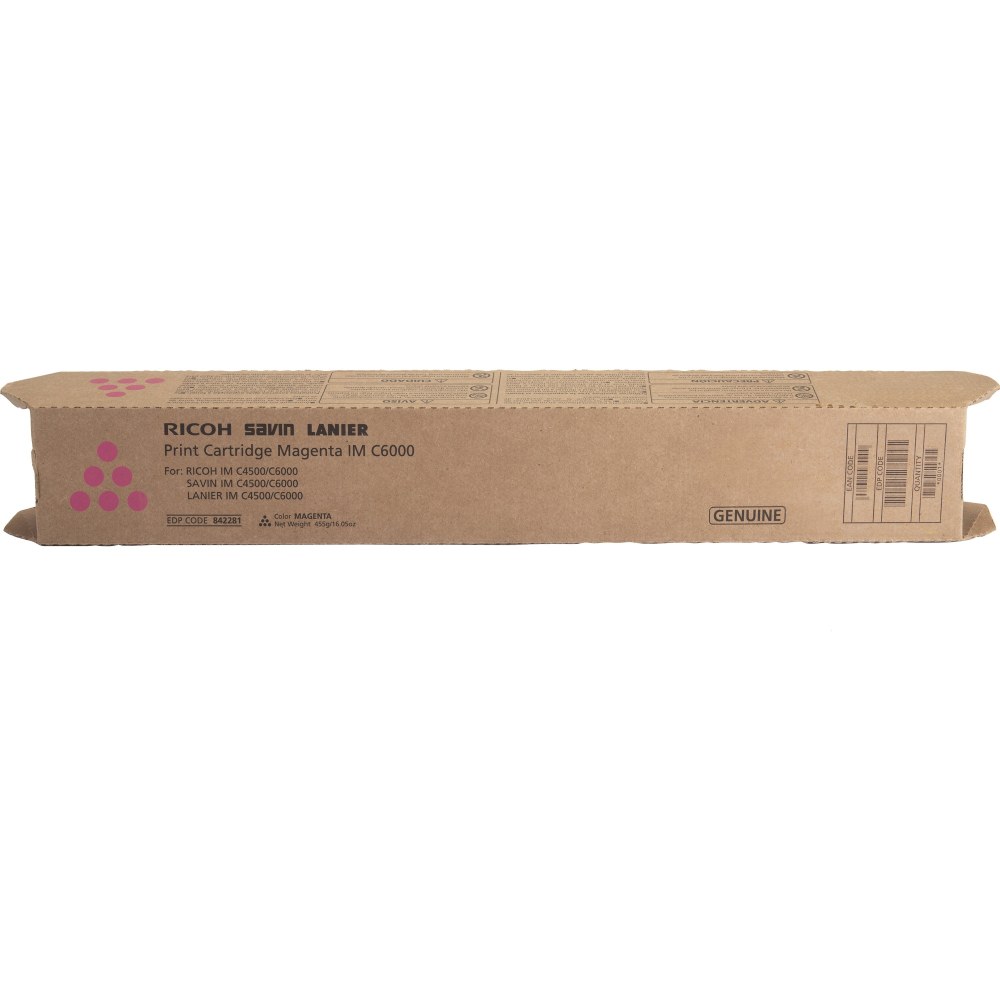 Ricoh Original Magenta Standard Yield Laser Toner Cartridge,