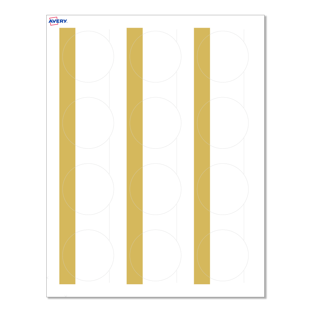 Avery® Print-To-The-Edge Labels With Sure Feed® Technology,