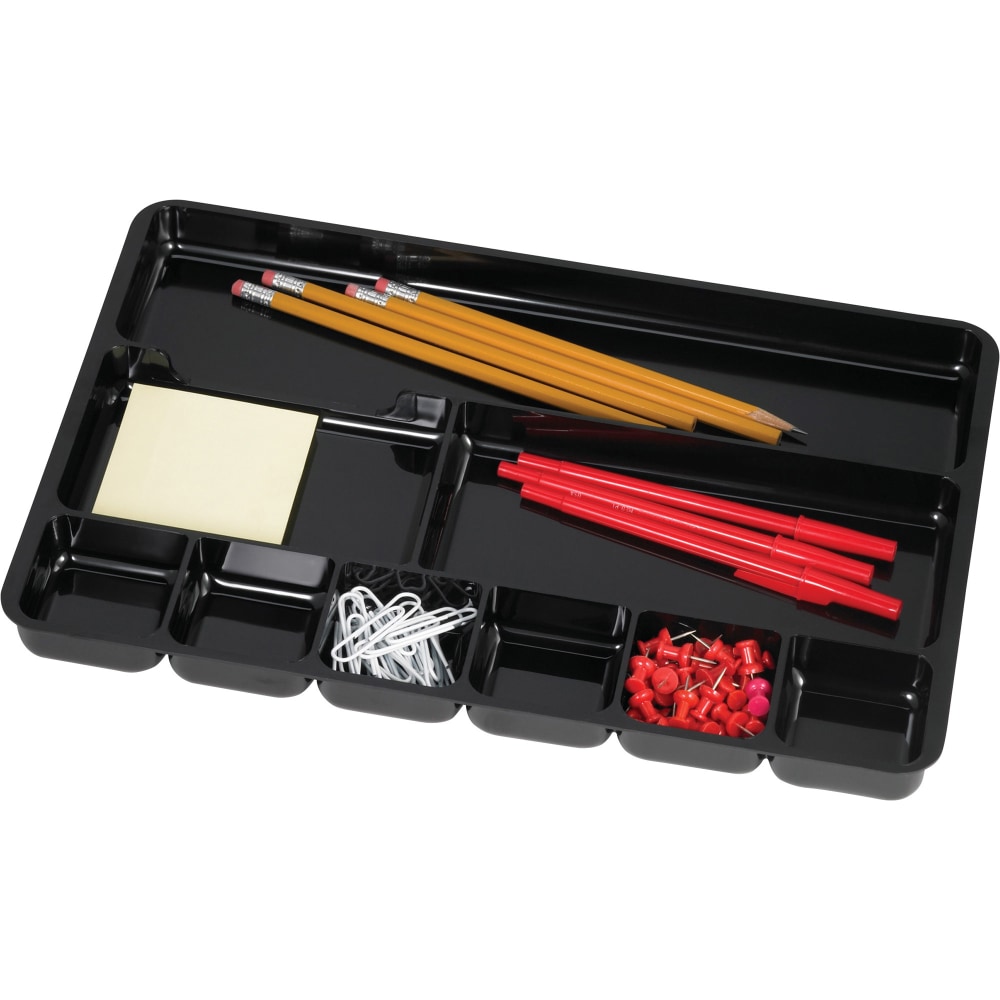 Sparco Plastic 9-Compartment Storage Organizer, 1 4/16" x