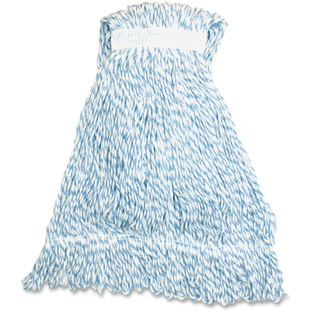 Genuine Joe Blue Stripes Hygrade Rayon Mophead -