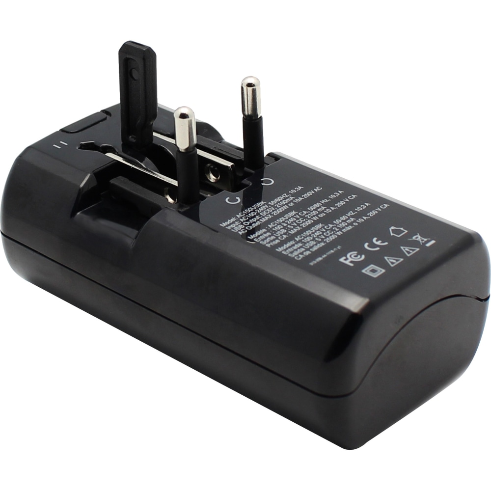 Lenmar Ultracompact All-in-One Travel Adapter With USB Port,