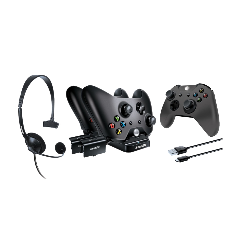 DreamGear Player&#x27;s Kit For Xbox One, Black