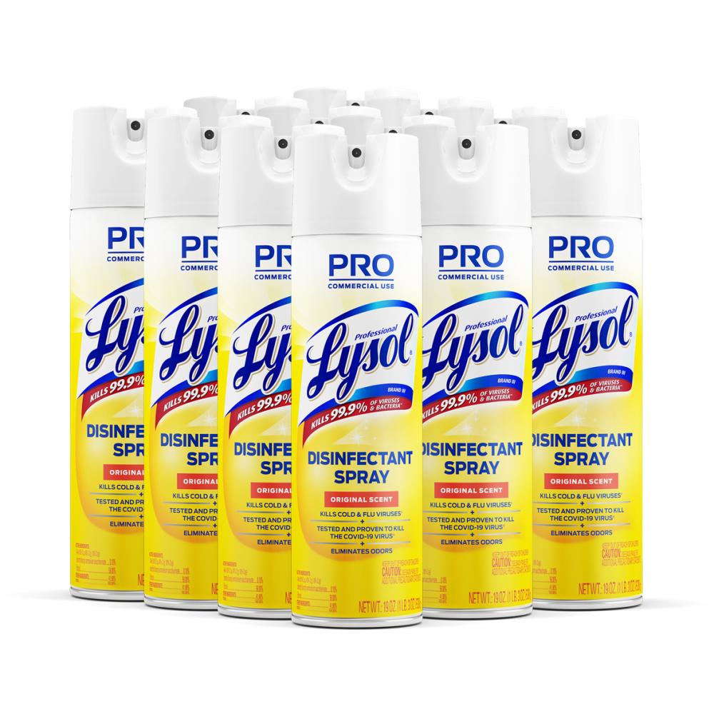 Lysol® Professional Disinfectant Spray, Original Scent, 19 Oz