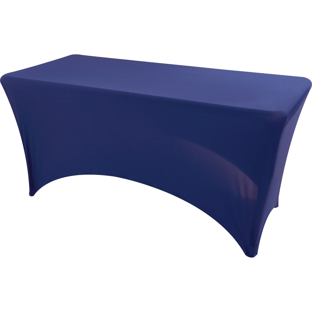 Iceberg Stretch Fabric Table Cover, 72" x 30",