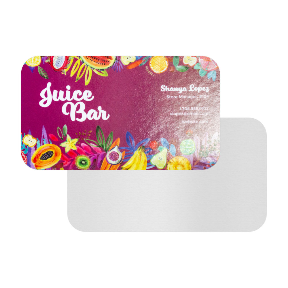 Full Color High Gloss Business Cards, 16 pt.
