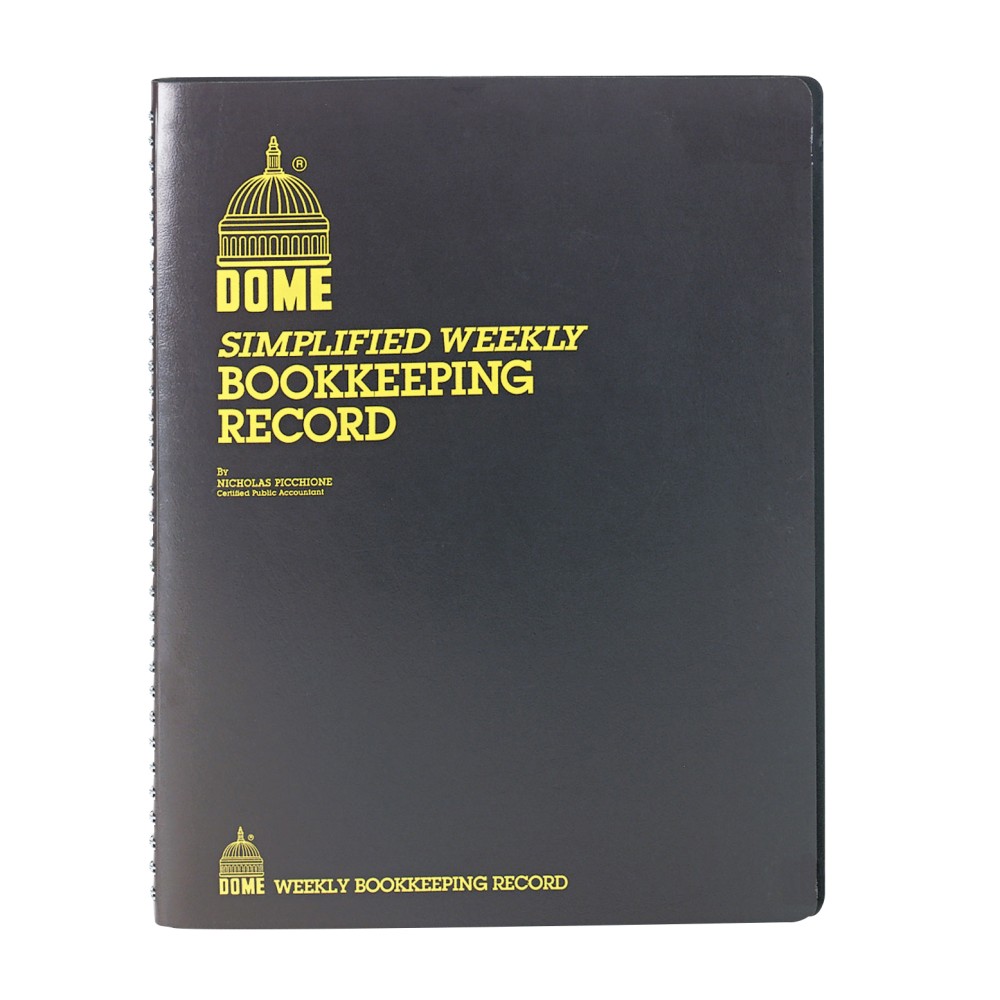 Dome Bookkeeping Record Book - 128 Sheet(s) -