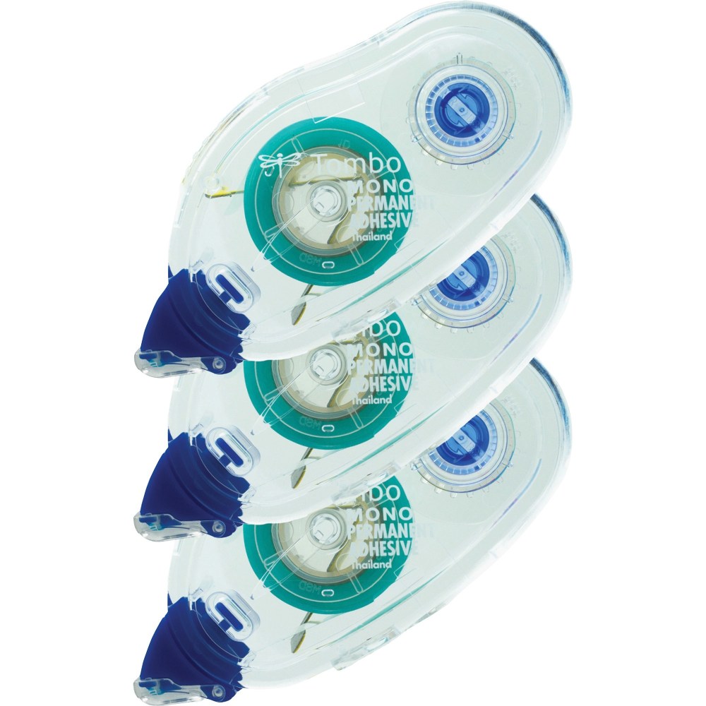 Tombow Mono Permanent Adhesive Applicator Refill, 0.33" x