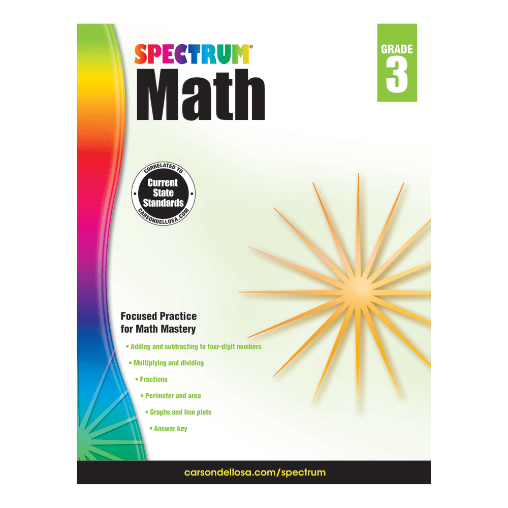 Spectrum® Math, Grade 3