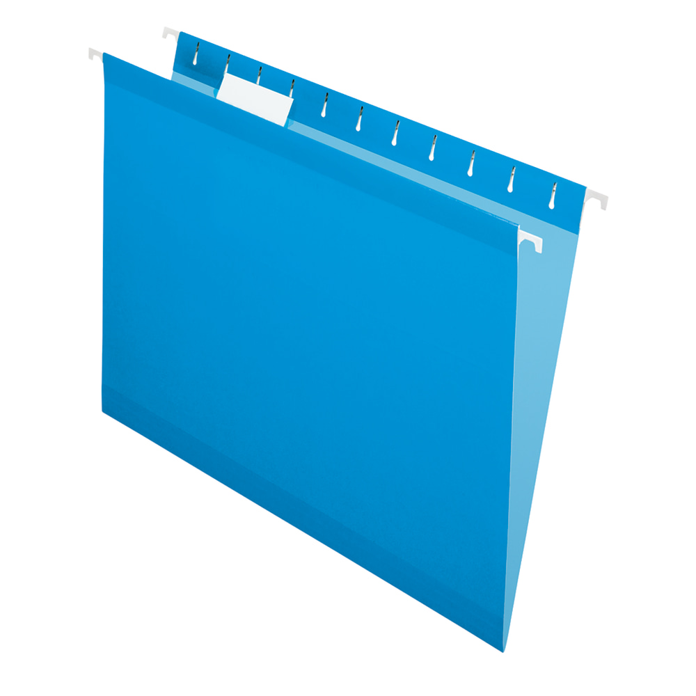 Office Depot® Brand Hanging Folders, Letter Size, Blue,