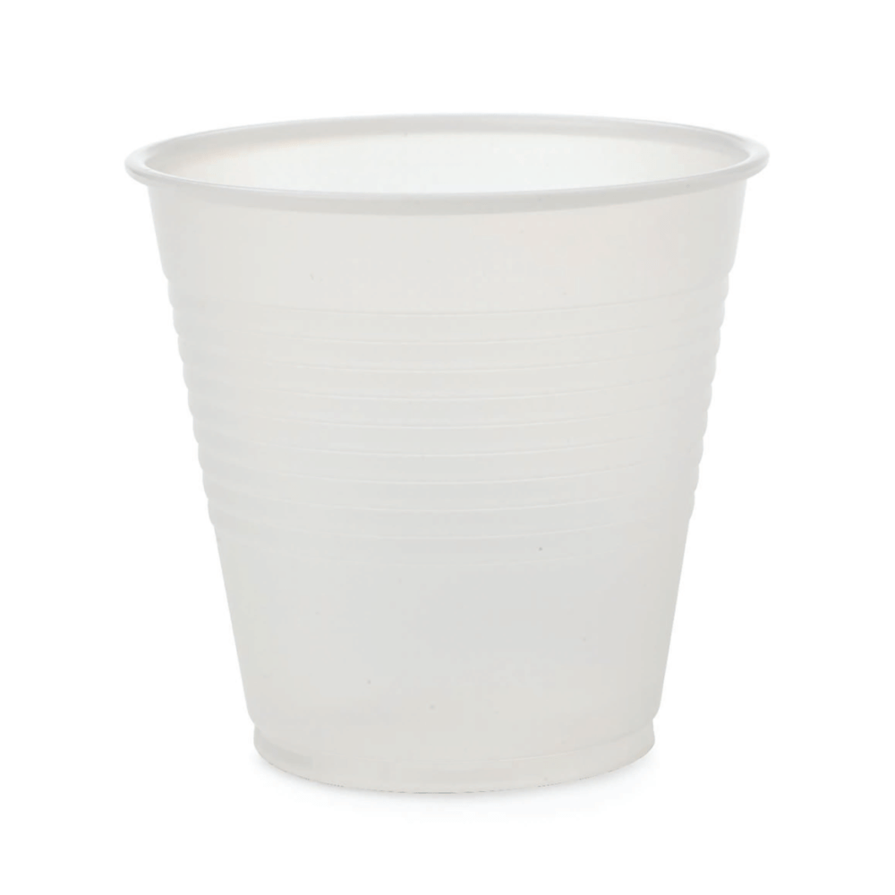 Medline Disposable Plastic Drinking Cups, 5 Oz, Translucent,