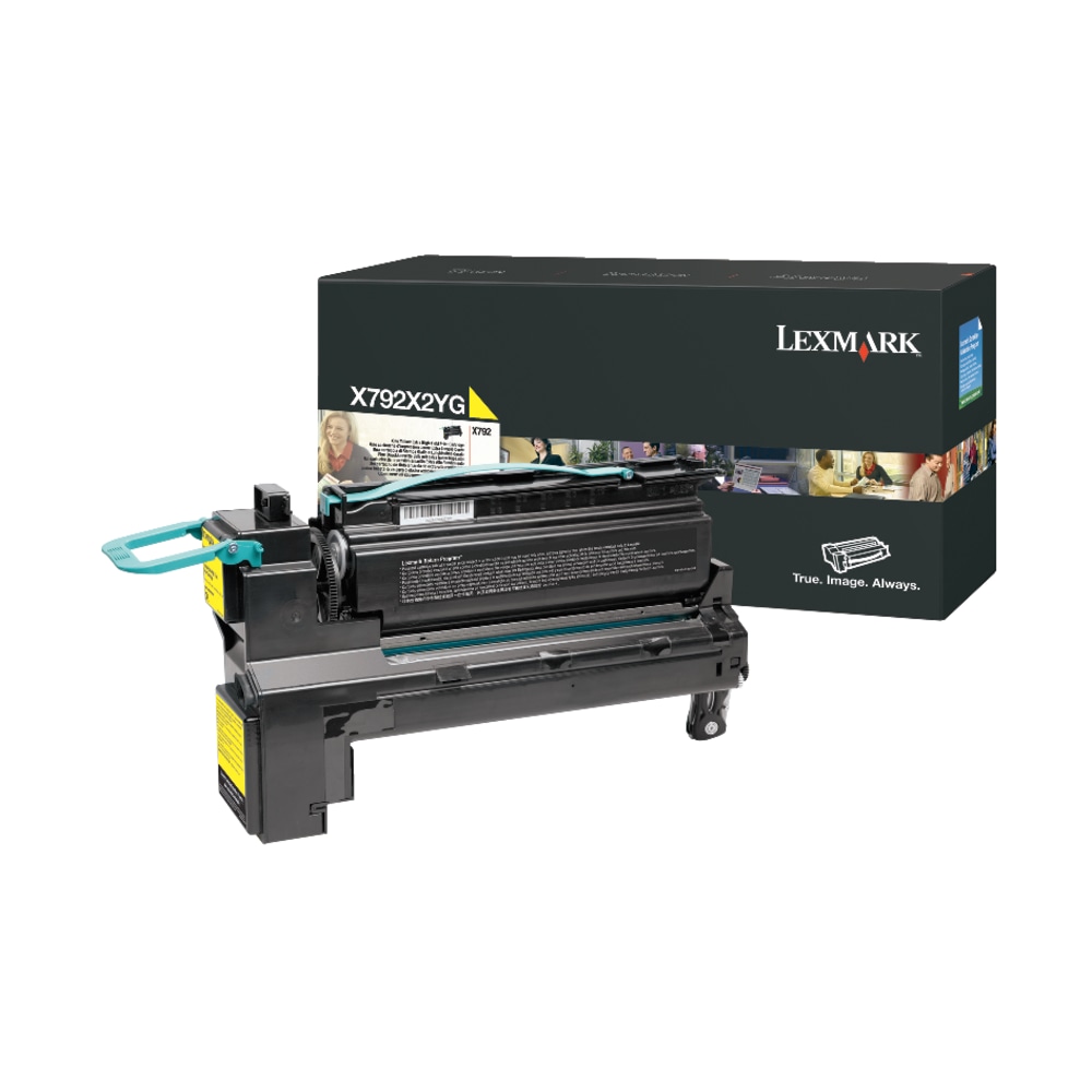 Lexmark X792X2YG Original Toner Cartridge - Laser -