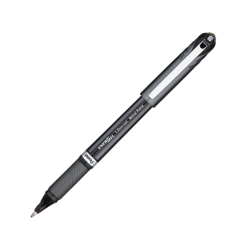 Pentel® EnerGel® Deluxe RTX Retractable Pens, Needle Point, 0.5 mm, Assorted Barrels, Black Ink, Pack Of 3