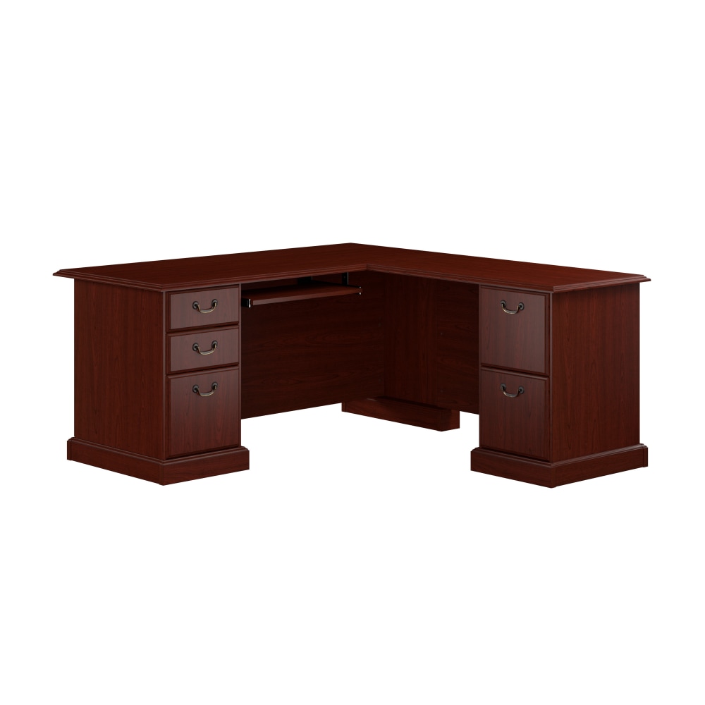 Bush Business Furniture Arlington 66"W L-Shaped Corner Desk,