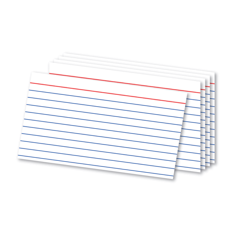 Office Depot® Brand Ruled Index Cards, 3" x