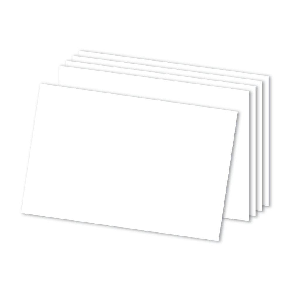 Office Depot® Brand Blank Index Cards, 4" x