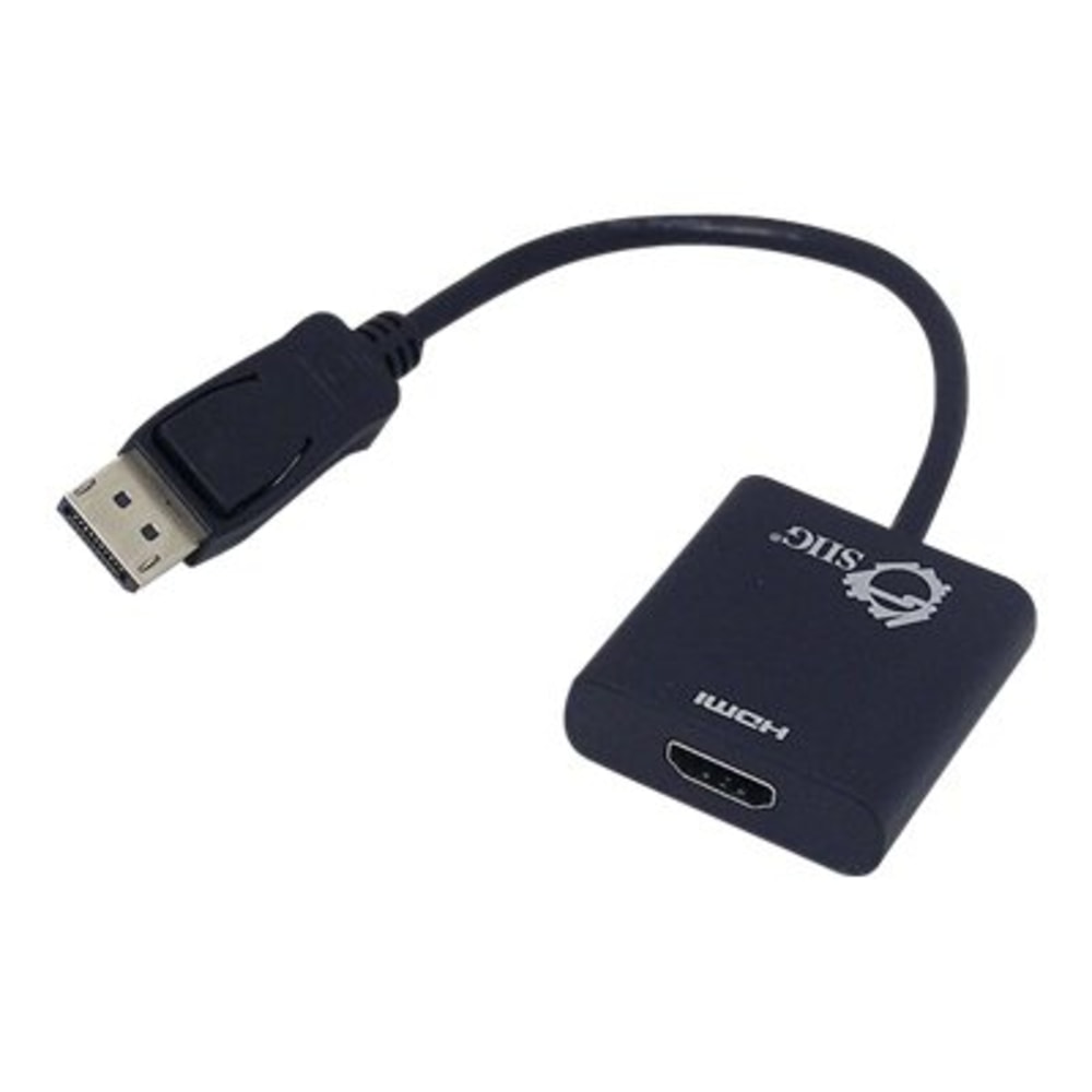 SIIG DisplayPort to HDMI Adapter - Adapter -