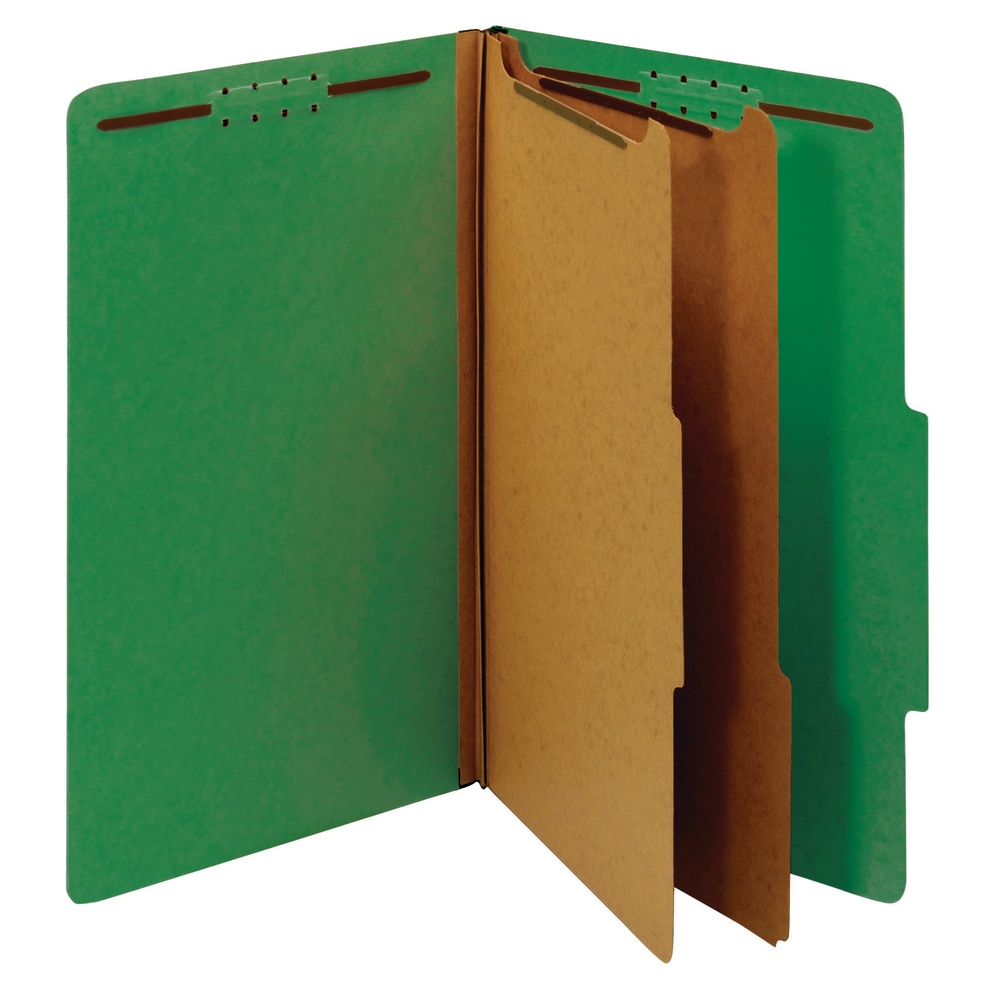 Office Depot® Brand Classification Folders, 2 1/2"