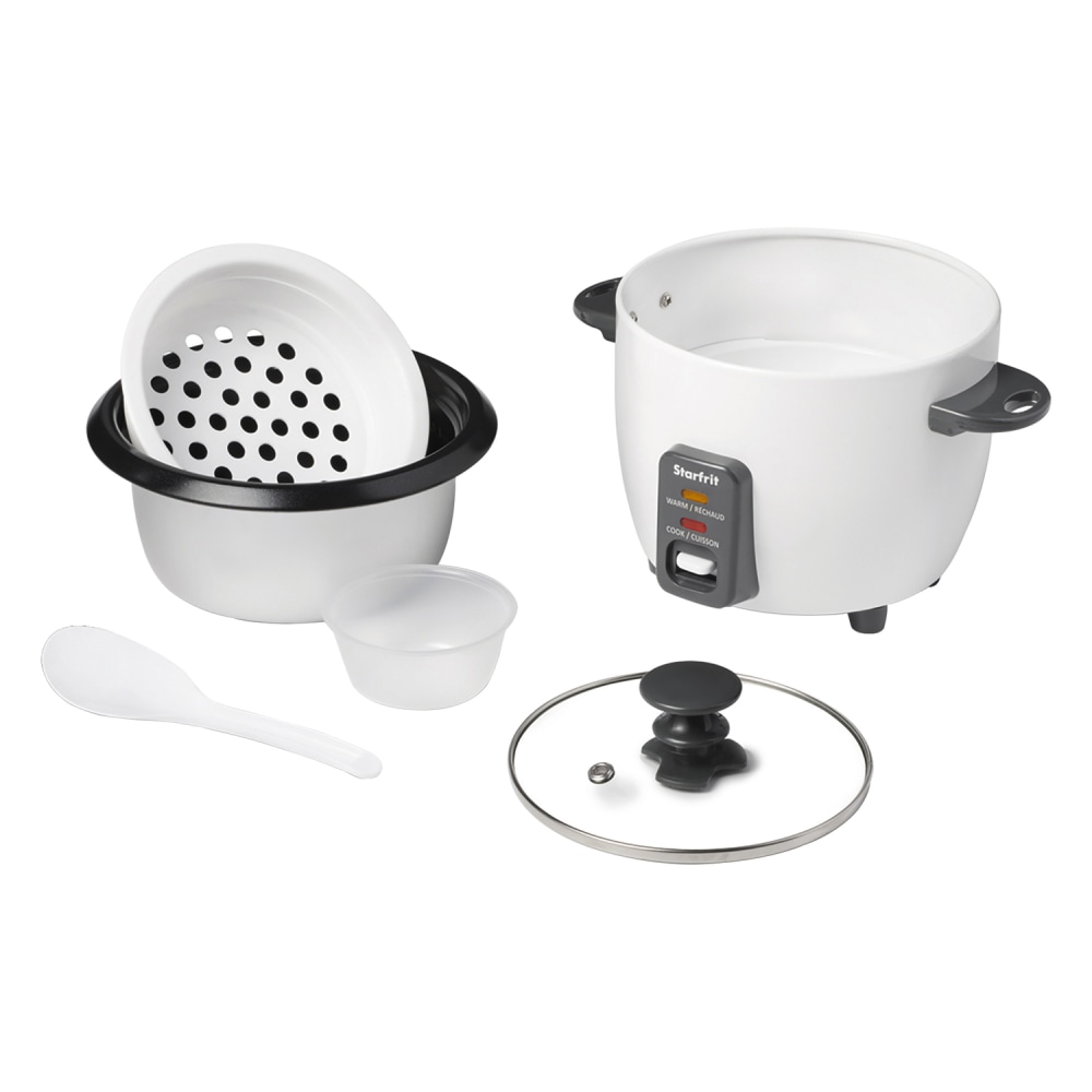 Starfrit® 3-Cups Uncooked/6-Cups Cooked 300-Watt Electric Rice