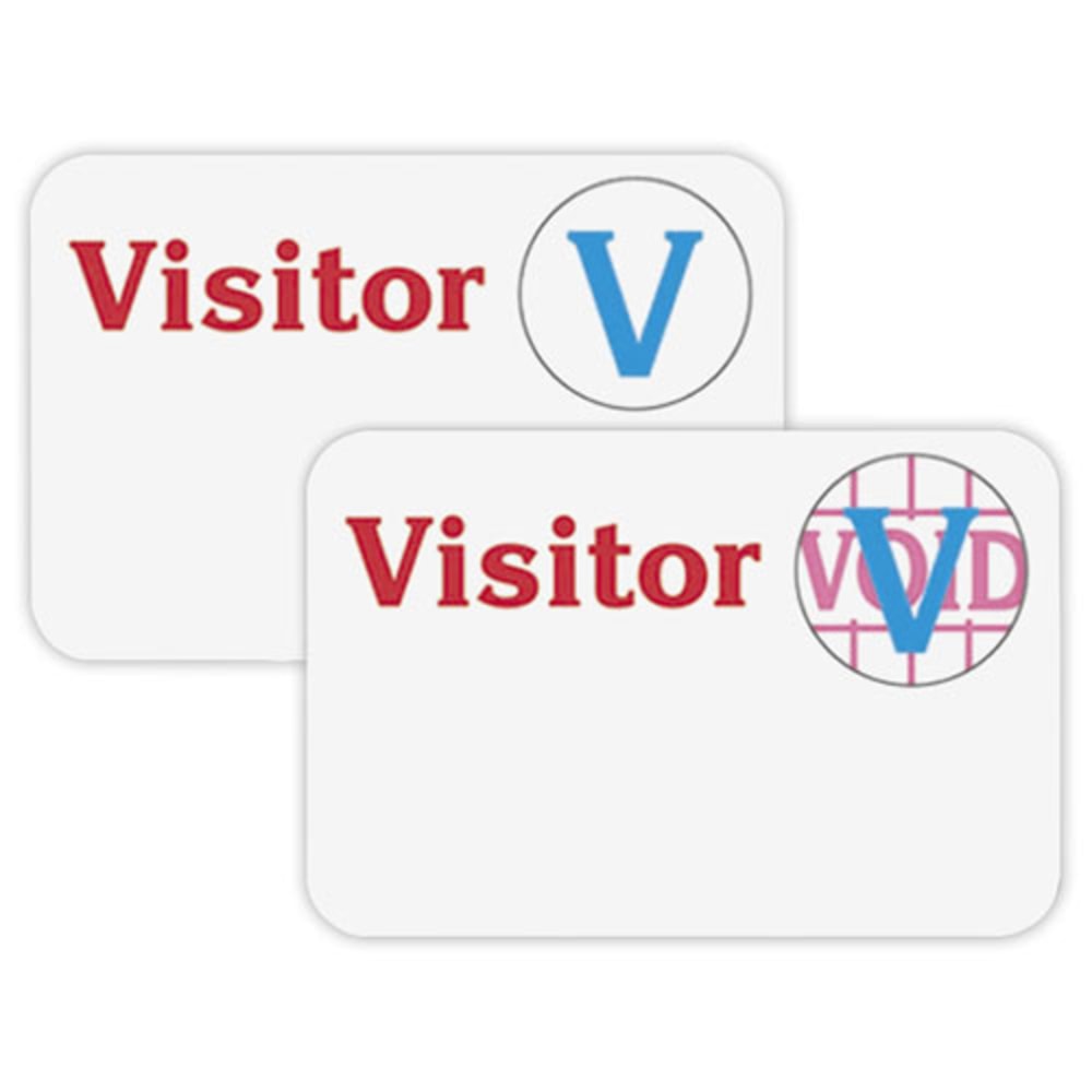 C-Line Time's Up! Self-Expiring Visitor Security Badges,