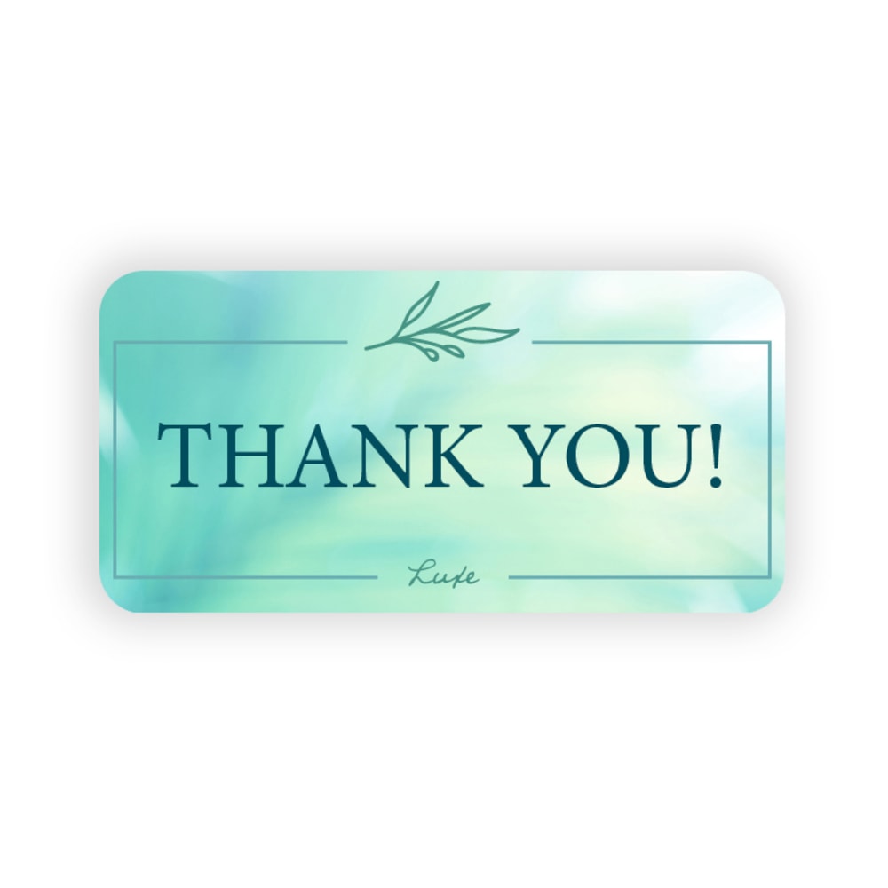 Full Color Custom Printed Labels And Stickers, Rectangle,