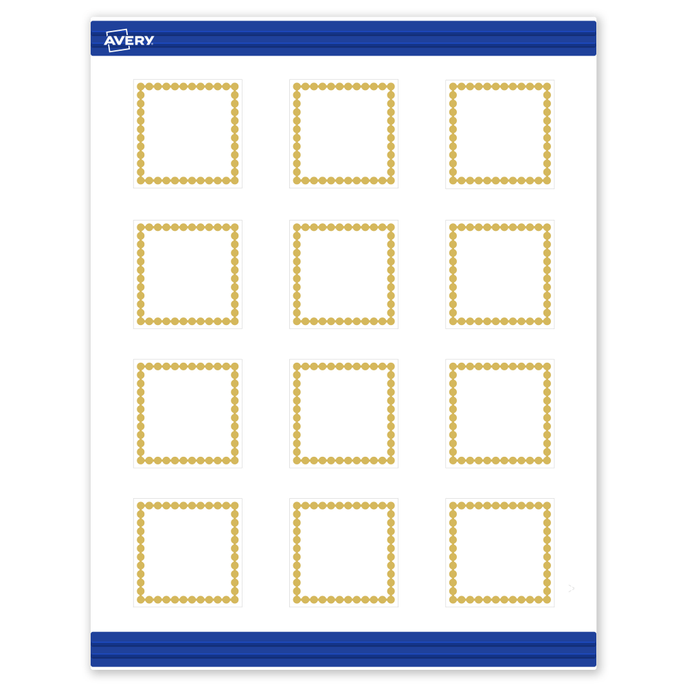 Avery® Print-To-The-Edge Cards With Sure Feed® Technology,
