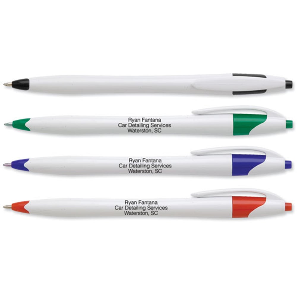 Customized Promotional Rebound Pen, Retractable Action, Screen
