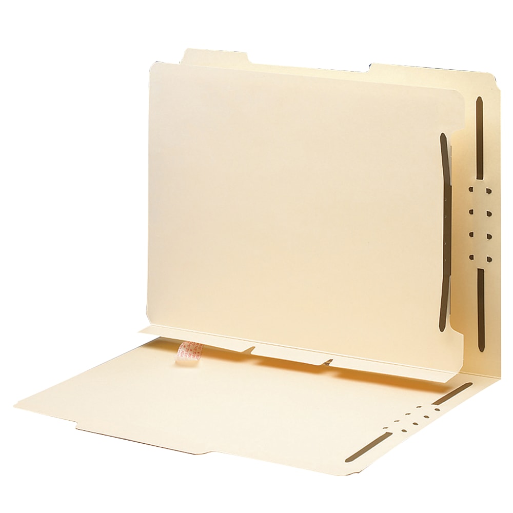 Smead® Self-Adhesive Folder Dividers With Fasteners, Letter Size,