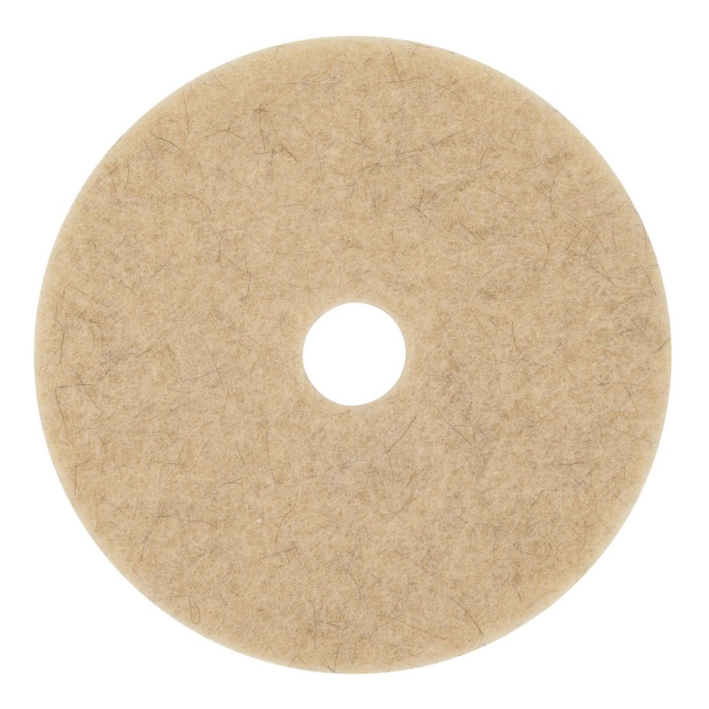 Niagara 3500N Natural Hog&#x27;s Hair Floor Pads, 21",