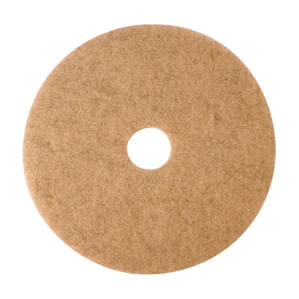 Niagara™ 3500N Natural Hog&#x27;s Hair Floor Pads, 24",